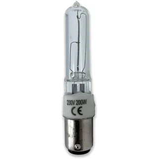 Ba15d B15d Halogenlampe Ceramik 200W 230 Volt Klar Ersetzt 64499 und 64479
