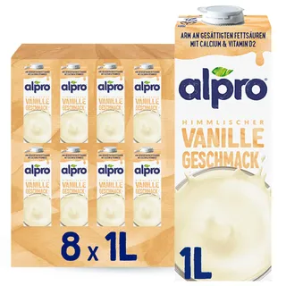 Alpro® Vanille Sojadrink 8x 1,0 l