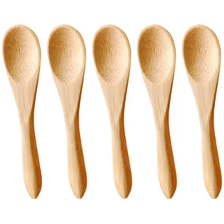 Eislöffel, 5 Stück, Eislöffel, Mini, leicht zu reinigen, verschleißfest, für Kinder, Joghurtlöffel für Küche, Honiglöffel, Dessertlöffel