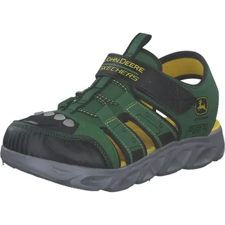 SKECHERS John Deere: Hypno-Splash - Tractor 407070L-GNBK, Boy sandals, Green, 33