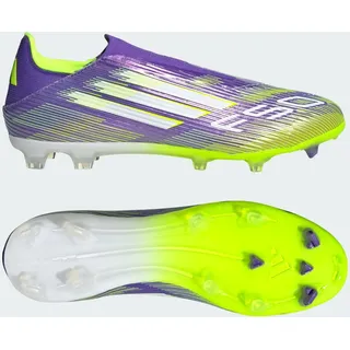 Adidas F50 League Laceless FG/MG Purple Rush / Cloud White / Lucid Lemon 36