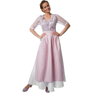 Tectake tectake® Frauenkostüm Maxi-Dirndl Neuschwanstein Modell 1