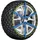 Michelin EASY GRIP EVOLUTION 17 Schneekette Auto Textilschneekette 2 Stück Reifen Schneekette Ultraleistungsfähig Einfache Handhabung