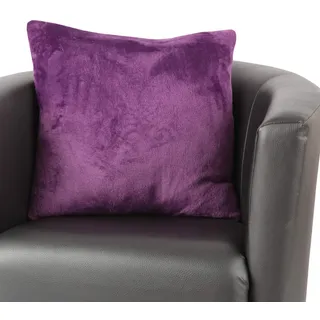 BestLivings Kissenhülle Kuschel Celina, - 50x50cm - Aubergine