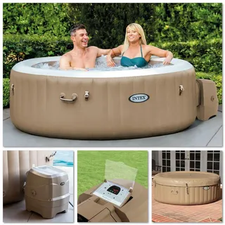 Intex PureSpa XXL Bubble 216 x 71 cm beige 28428