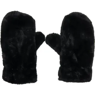 URBAN CLASSICS Teddy Mitten Handschuhe - Schwarz - S/M