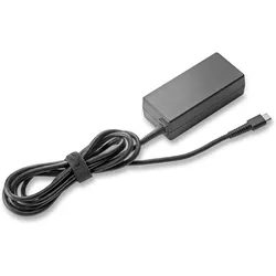 HP 45 W USB-C-Netzteil (45 W), Notebook Netzteil, Schwarz