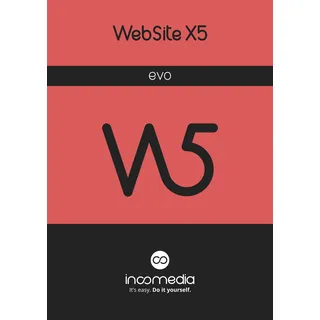 WebSite X5 Evo (Version 2025) - Professionelle Webseiten erstellen / 1PC / Dauer...