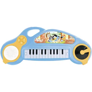 Bluey Kinder-Keyboard Electronic Keyboard mit Licht Blau/Gelb