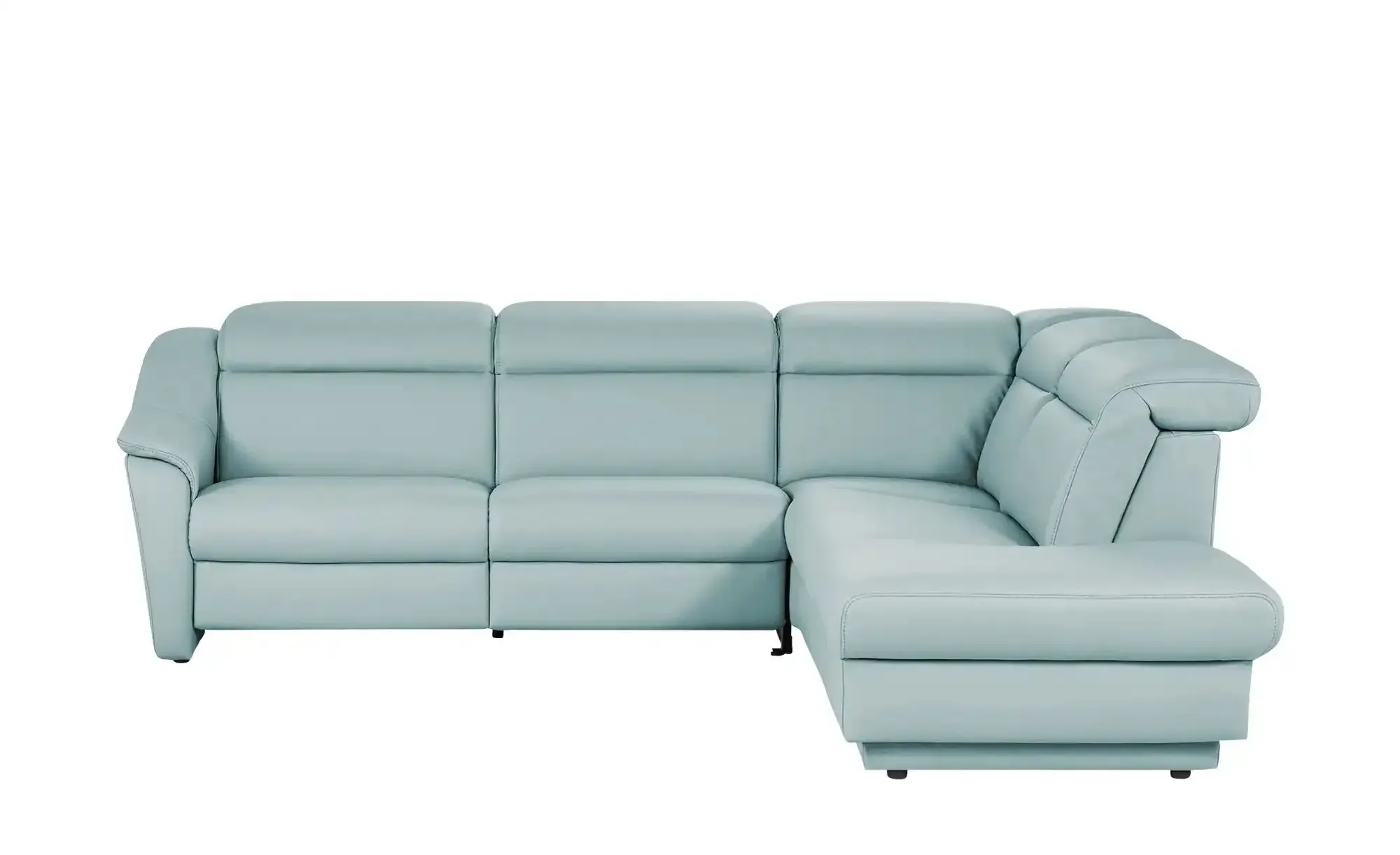 himolla Ecksofa Leder  9707 , blau , Maße (cm): B: 275 H: 84 T: 245.0
