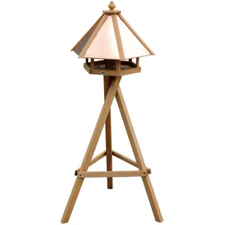 Dobar Vogelhaus mit Kupferdach 53,5 x 53,5 x 40 cm