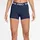 W NP DF 365 MR 3IN SHORT USM MIDNIGHT NAVY/WHITE L