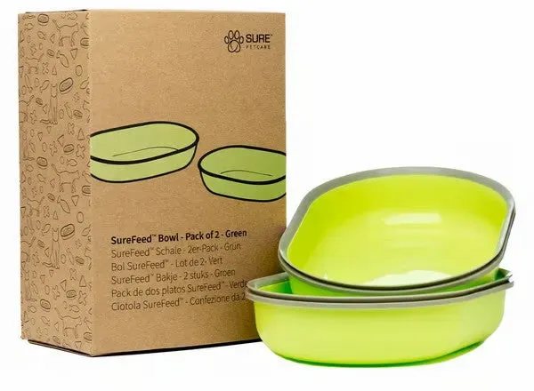 SureFeed Schale 2er Set grün