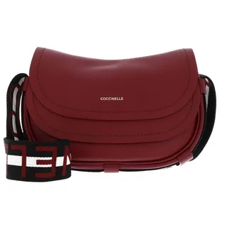Coccinelle Umhängetasche Crossbody Bag, aus echtem Rindsleder lila