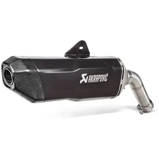 Akrapovic Bmw F 800 Gs/f 900 Gs 2024-2024 Homologierter Slip On Schalldämpfer - Black - Homologated