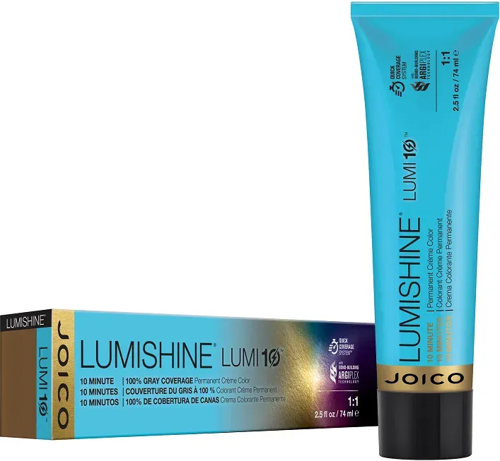 JOICO LumiShine Lumi10 Permanent Creme Haarfarbe 74 ml / 1N 1.0 Natural Black