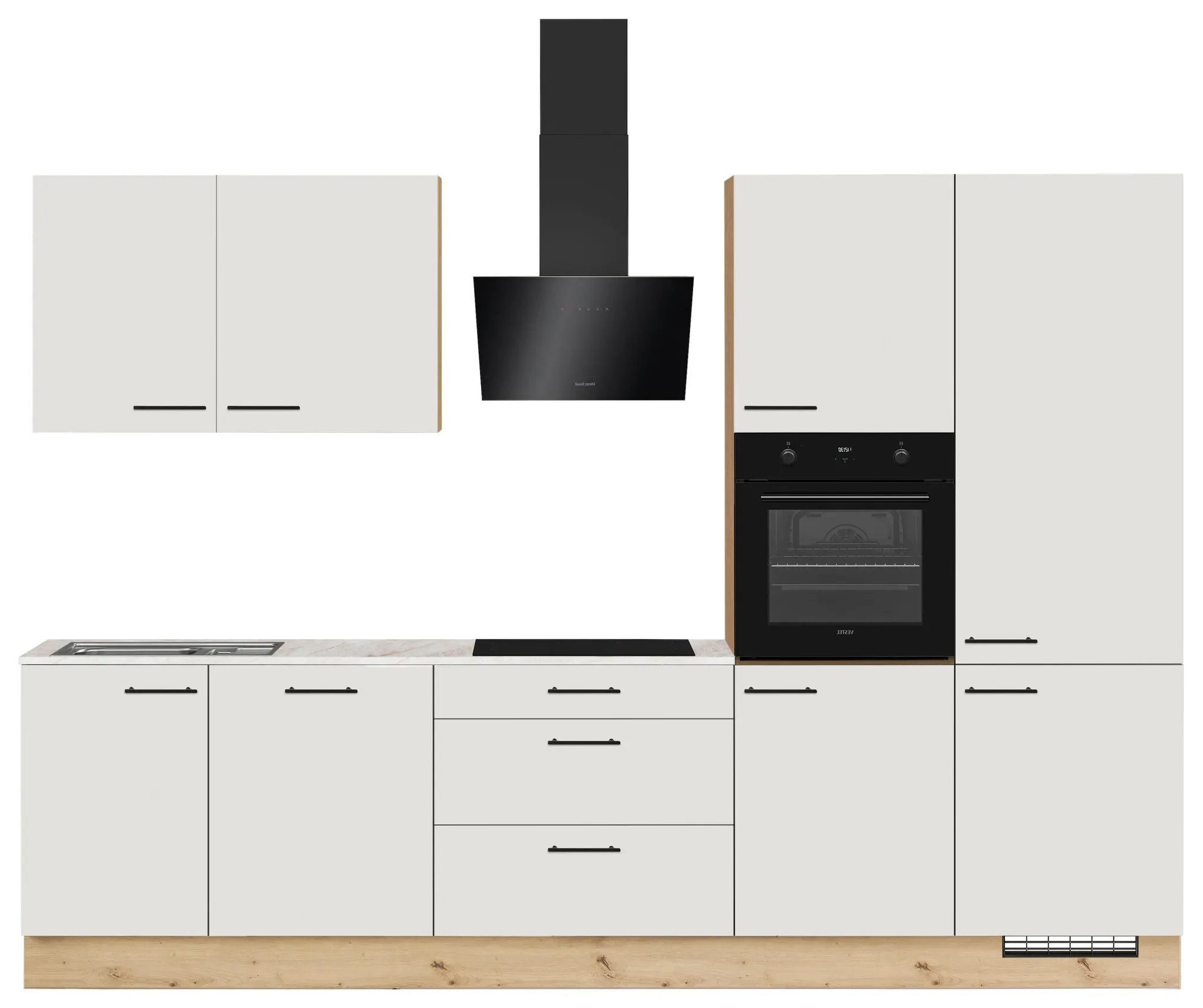 Küchenblock IP1200 o. Geräte Weiß
