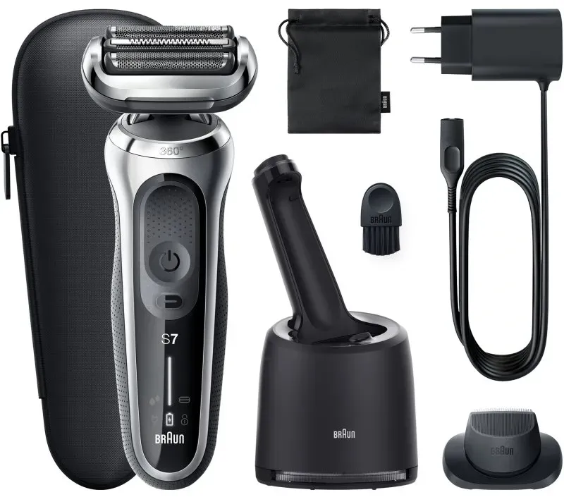 Braun Series 7 71-S7200cc Elektrorasierer Silver 1 St.