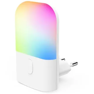 Hama LED-Nachtlicht Color für Steckdose, Dämmerungssensor, Farbwechsel, RGB