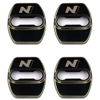 4 Stück Autotürschloss-Abdeckung, passend for Hyundai, for Tucson, for Creta, for I20, for I30, for N, for Fastback, for I30N, for Veloster, for KONA, for Aktivatorgehäuse, Styling-Zubehör ( Color : B