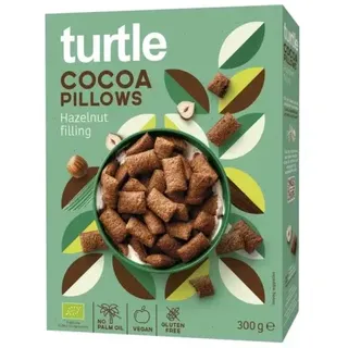 Turtle Schokokissen mit Haselnussfüllung bio