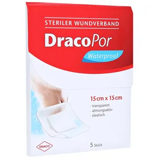 Dr. Ausbüttel & Co. GmbH DRACOPOR waterproof Wundverband 15x15 cm steril