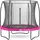 305 cm inkl. Sicherheitsnetz pink