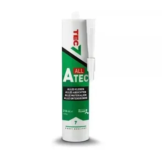 Premium Novatech TEC7 A-Tec Dichtstoff 53206217 310ml, All in one Klebstoff, überstreichbar,weiss