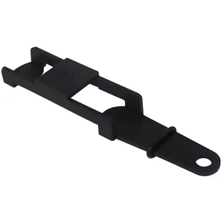 SKS GERMANY Feilen-Winkelführung 20mm - 0,5° Schwarz Nagelfeilen-Führung Ski-Tool Nagelfeile