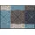 50 x 75 cm bunt