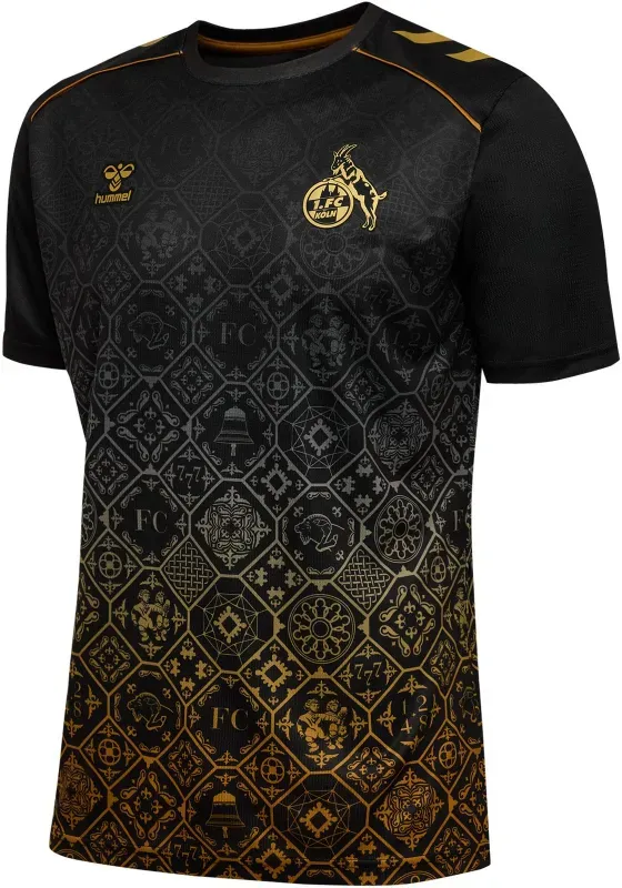 hummel 1. FC Köln Dom-Aufwärmshirt 2025/26 2001 - black XL