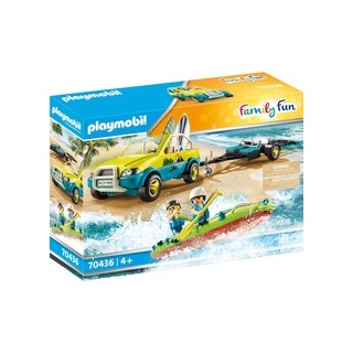 Playmobil Family Fun Strandauto mit Kanuanhänger 70436