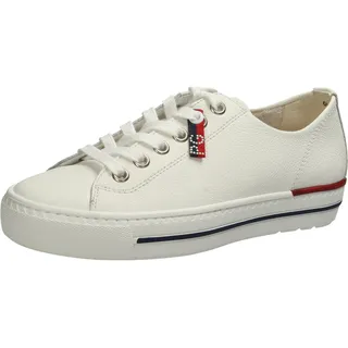 Schnürschuh in weiß 42,5