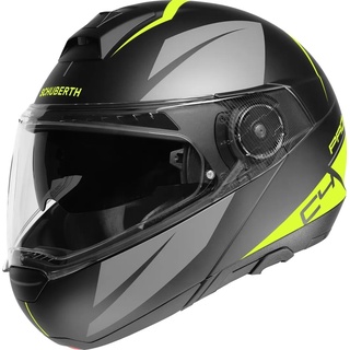 Schuberth C4 Pro Merak Klapphelm, gelb, Größe S für Männer