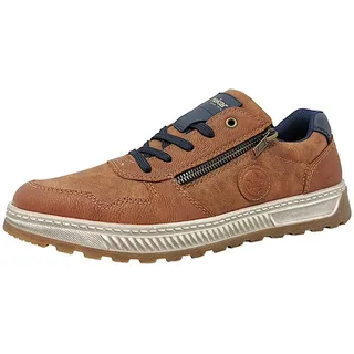 Rieker 37029-24 Schnürhalbschuh Synthetik Herren in braun - Gr. 42