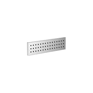 Dornbracht Seitenbrause WaterBar 3651797900 chrom, Abdeckplatte 24 x 6 cm, mit Antikalk System