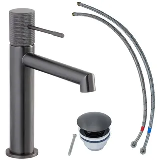 Schöner Wohnen KADIA M Waschtischarmatur Grau