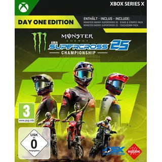 plaion Monster Energy Supercross 25 - The Official Video Game [Day 1 Edition (Xbox Series X)
