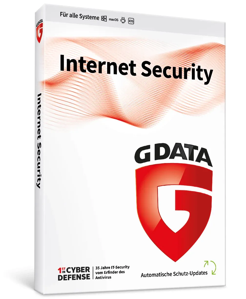 G DATA Internet Security 2026, 3 Geräte - 1 Jahr, Download