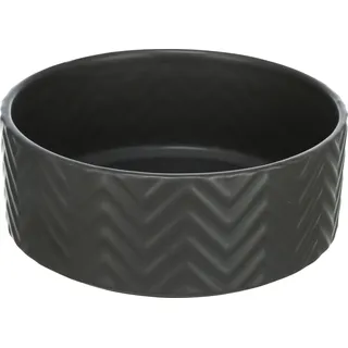 Trixie Napf, Keramik, 0,9 L/Ø 16 cm, Schwarz - 25021