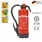 ABC Pulverfeuerlöscher 6 kg Jockel P 6 JX 34