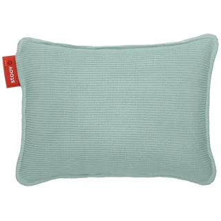 STOOV Ploov1 - Wärmekissen - Drahtlos - Infrarot-Wärmetechnik - Standard Batterie mit drahtlose Wärme - 45x60 cm - Knitted Vintage Green