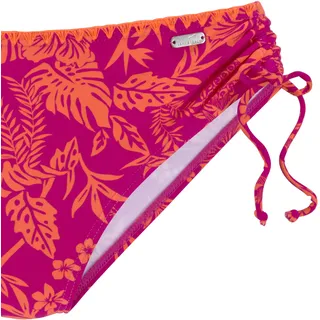 VENICE BEACH Bügel-Bikini VENICE BEACH "Kensi", Damen, Gr. 36, Cup E, bunt (orange, pink bedruckt), Xtra Life LYCRA, Bikini-Sets, seitlich regulierbar mit modernem Print