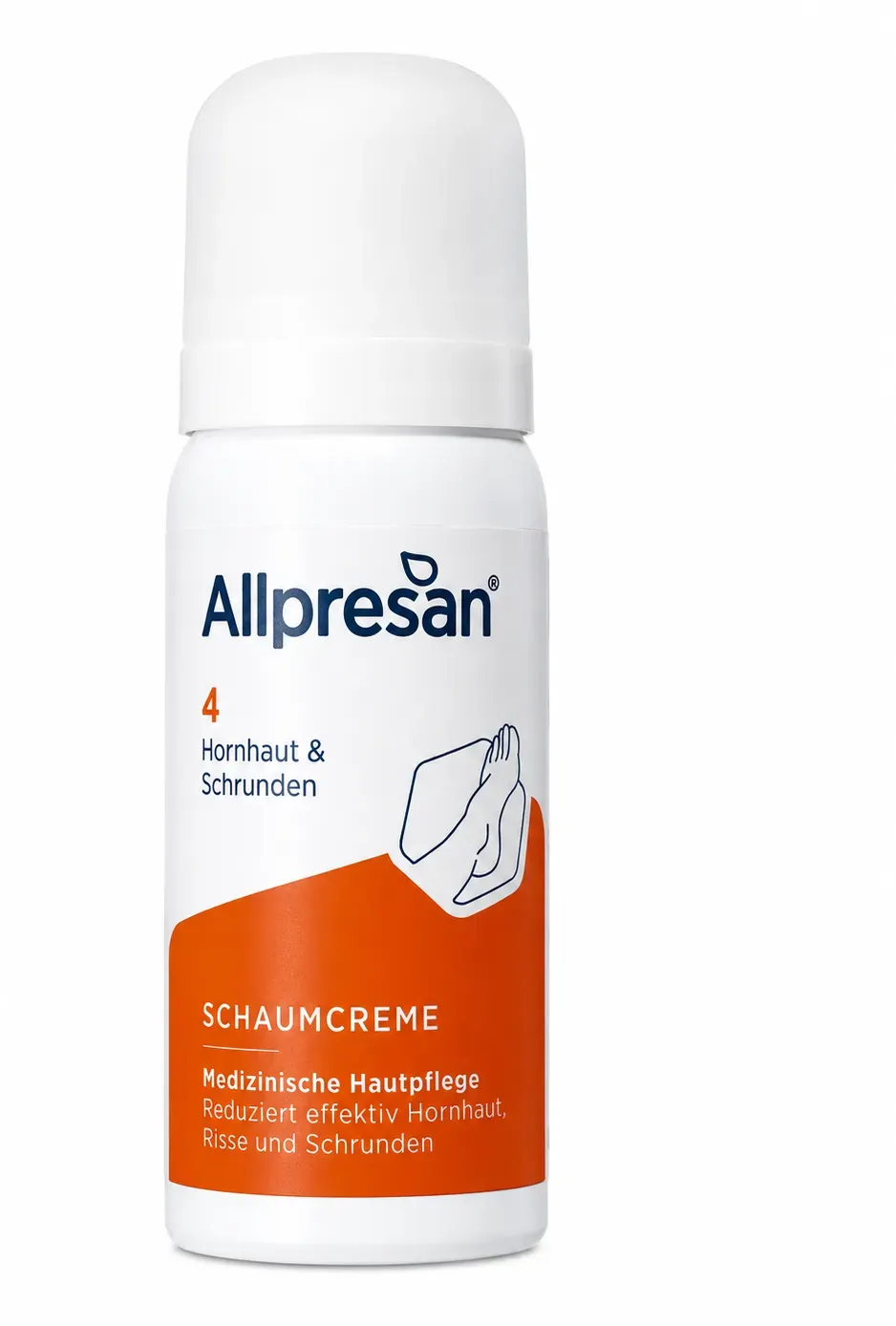 Allpresan Fuß Spezial  Nr.4 Original Schaum-Creme bei Hornhaut und Schrunden 20 ml
