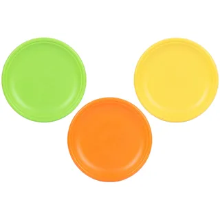 PRATESI Piatto Piano Happy KOLOR DM.25, Plastic, Multicolor, one Size