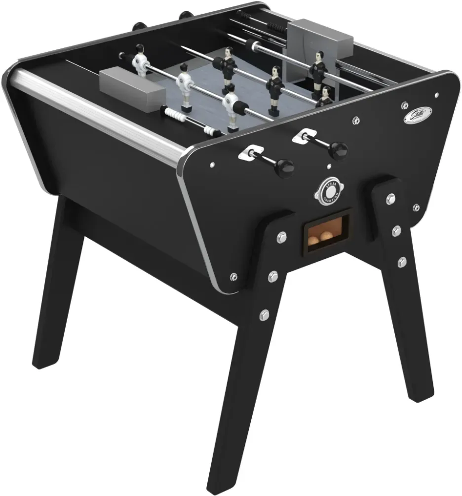 Stella Tischfußball Kickertisch "TOI & MOI",schwarz,