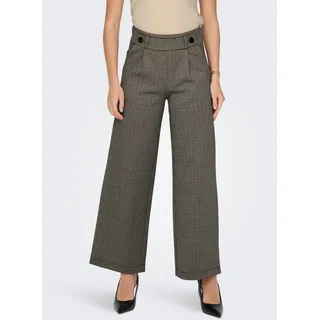 Jdy Damen geggo Mia Long Check Pant JRS Noos Hose, Cobblestone, S EU - S / 30L