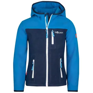 TROLLKIDS Stavanger Jacke - Azure Blue / Navy - 152 cm