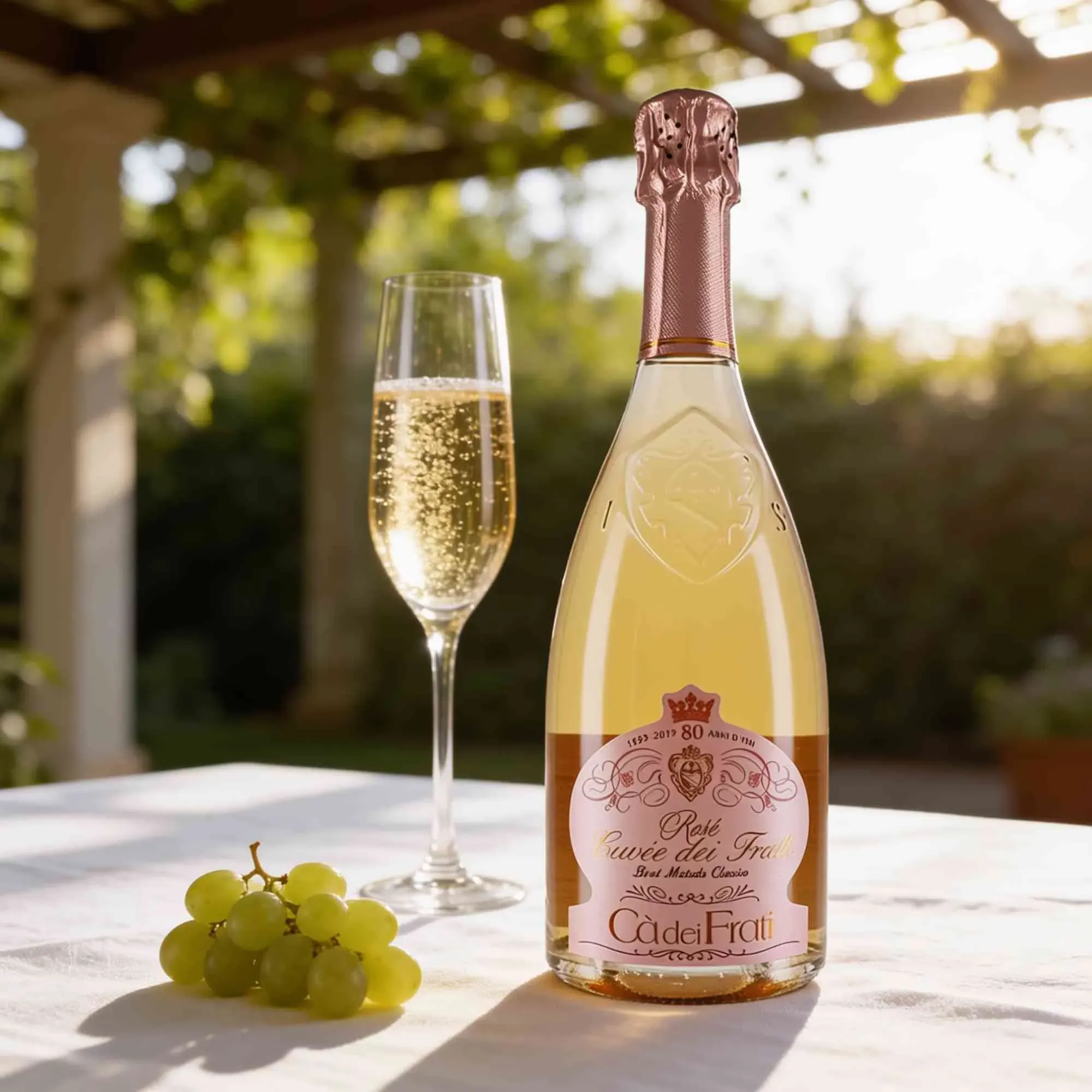 Cá dei Frati  Ca dei Frati Rosé Cuvée dei Frati Brut Metodo Classico Barbera,Groppello,Marzemino,Sangiovese Italien