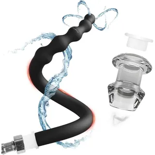 Analdusche 60cm mit 5 Analkugeln und Analplug BDSMJOY